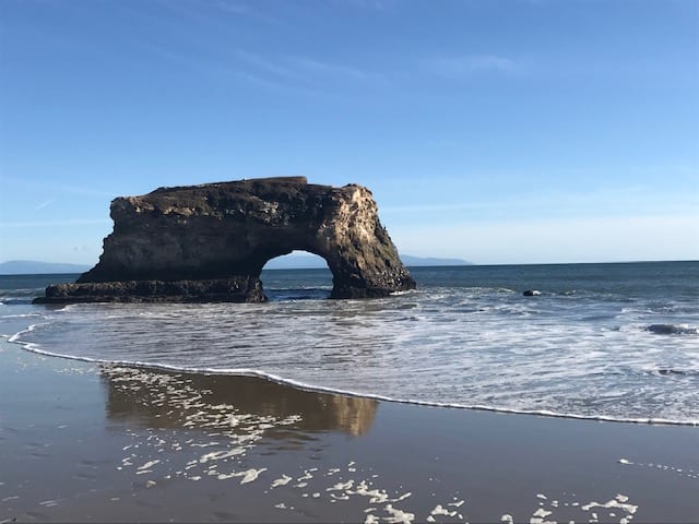 Natural Bridges on San Francisco to San Diego road trip