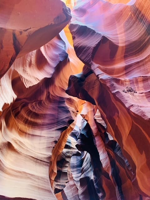 Upper Antelope Canyon on our Arizona road trip itinerary