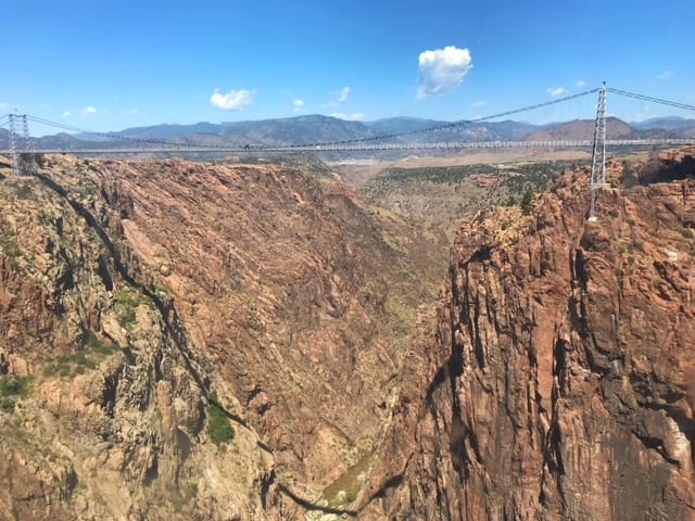 Royal Gorge on the best Colorado road trip