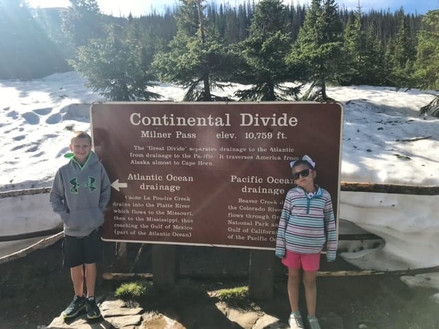 Continental Divide on the best Colorado Road Trip