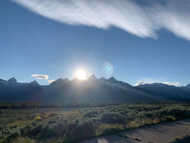 Fly into Jackson Hole when planning a trip to Yellowstone