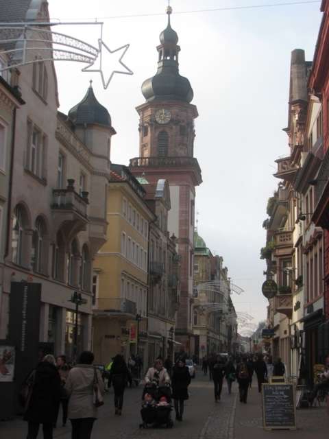 Old Town Heidelberg in medieval German towns