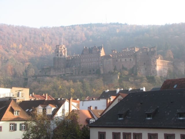 Schloss Heidelberg medieval German towns