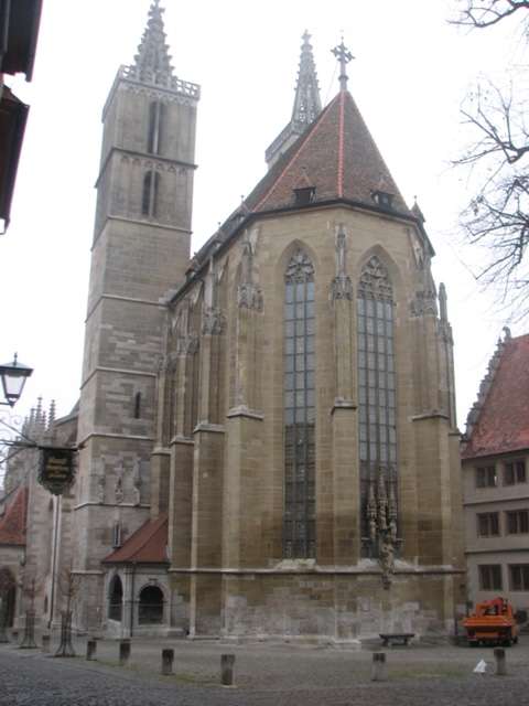St. James Church Rothenburg medieval German towns