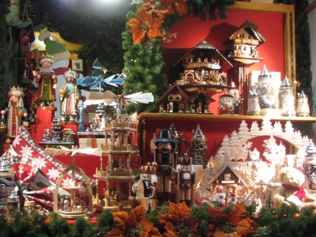 Christmas market Rothenburg medieval German towns