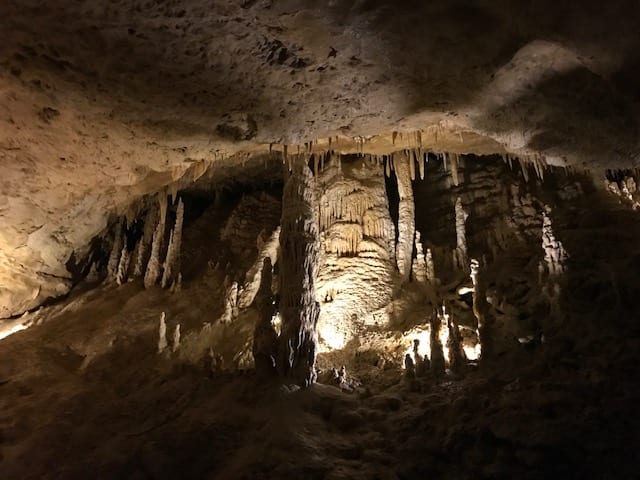 Natural Bridge Caverns during your vacation in New Braunfels