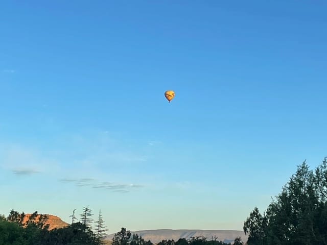 Hot Air Balloon Sedona things to do