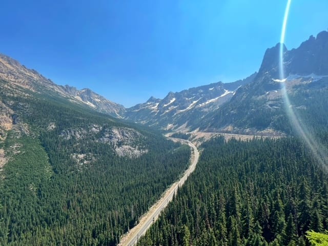 Washington Pass Overlook North Cascades hikes