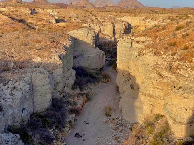 Tuff Canyon one of the best Big Bend hikes