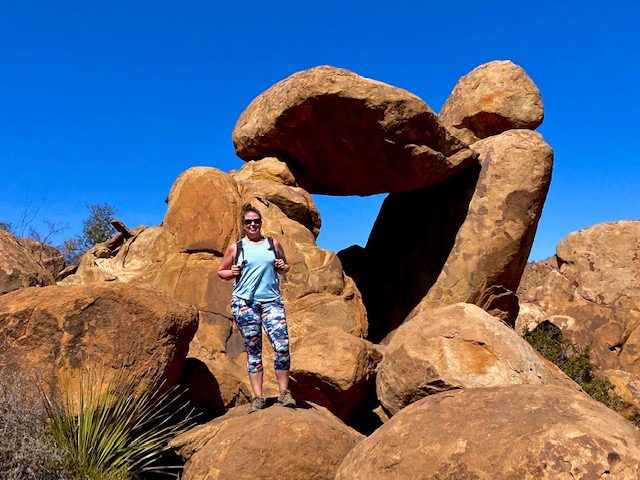 Balanced Rock one of the best Big Bend hikes