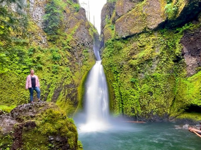 Wahclella Falls is one of the best waterfalls in Oregon