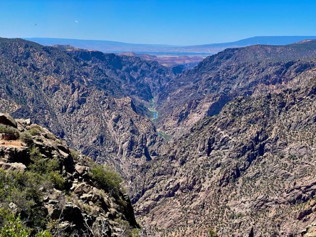 Black Canyon of the Gunnison on road trips from Denver