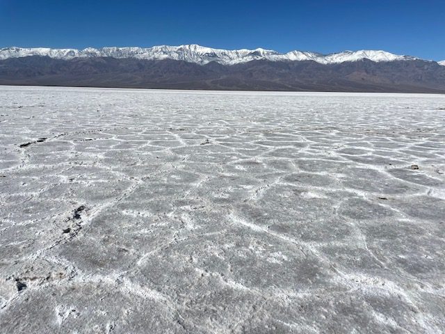 Badwater Basin Salt Flats Death Valley itinerary