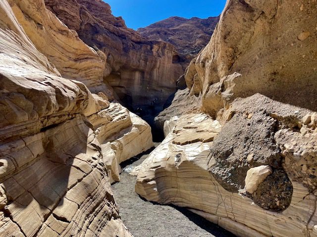 Mosaic Canyon Death Valley itinerary