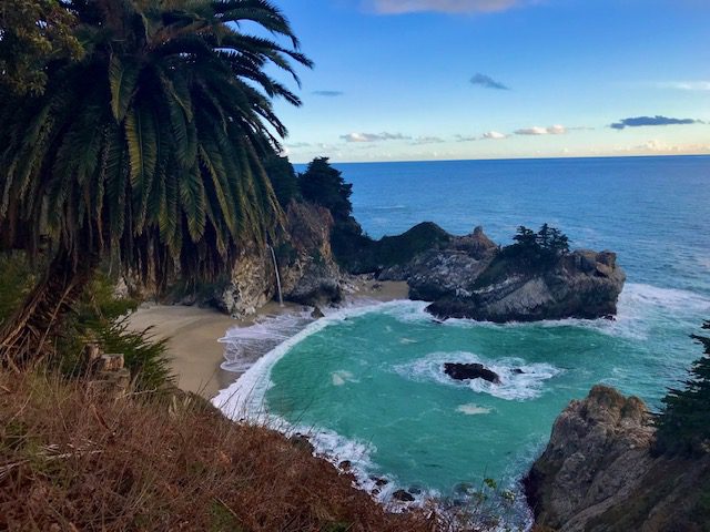 McWay Falls on San Francisco to San Diego road trip