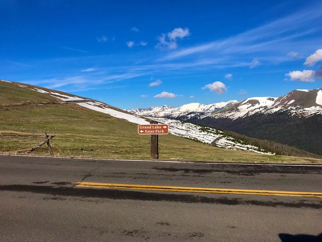 Trail Ridge Road on road trips from Denver